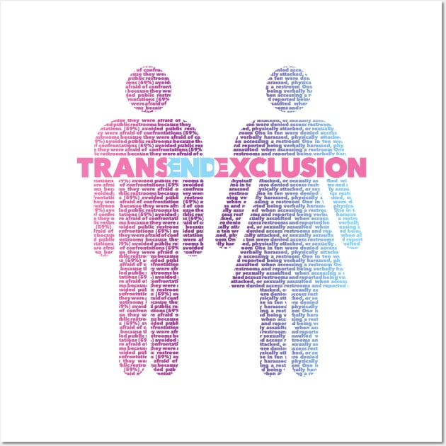 TransEndExclusion - Multicolor - No Border Wall Art by OutPsyder